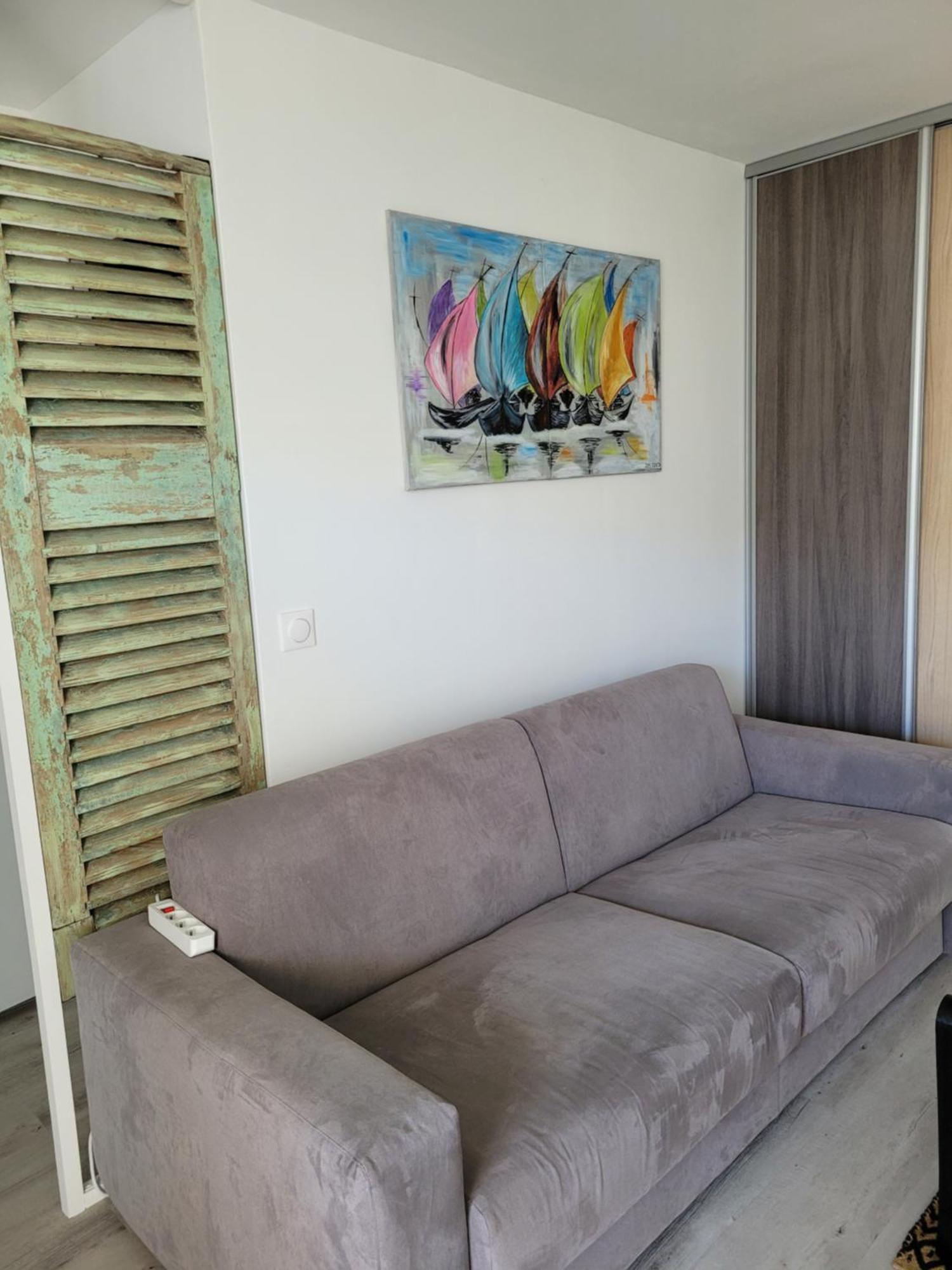 Tahiti Beach, T2 A La Mer, Piscine, Terrasse Et Parking Frontignan ภายนอก รูปภาพ