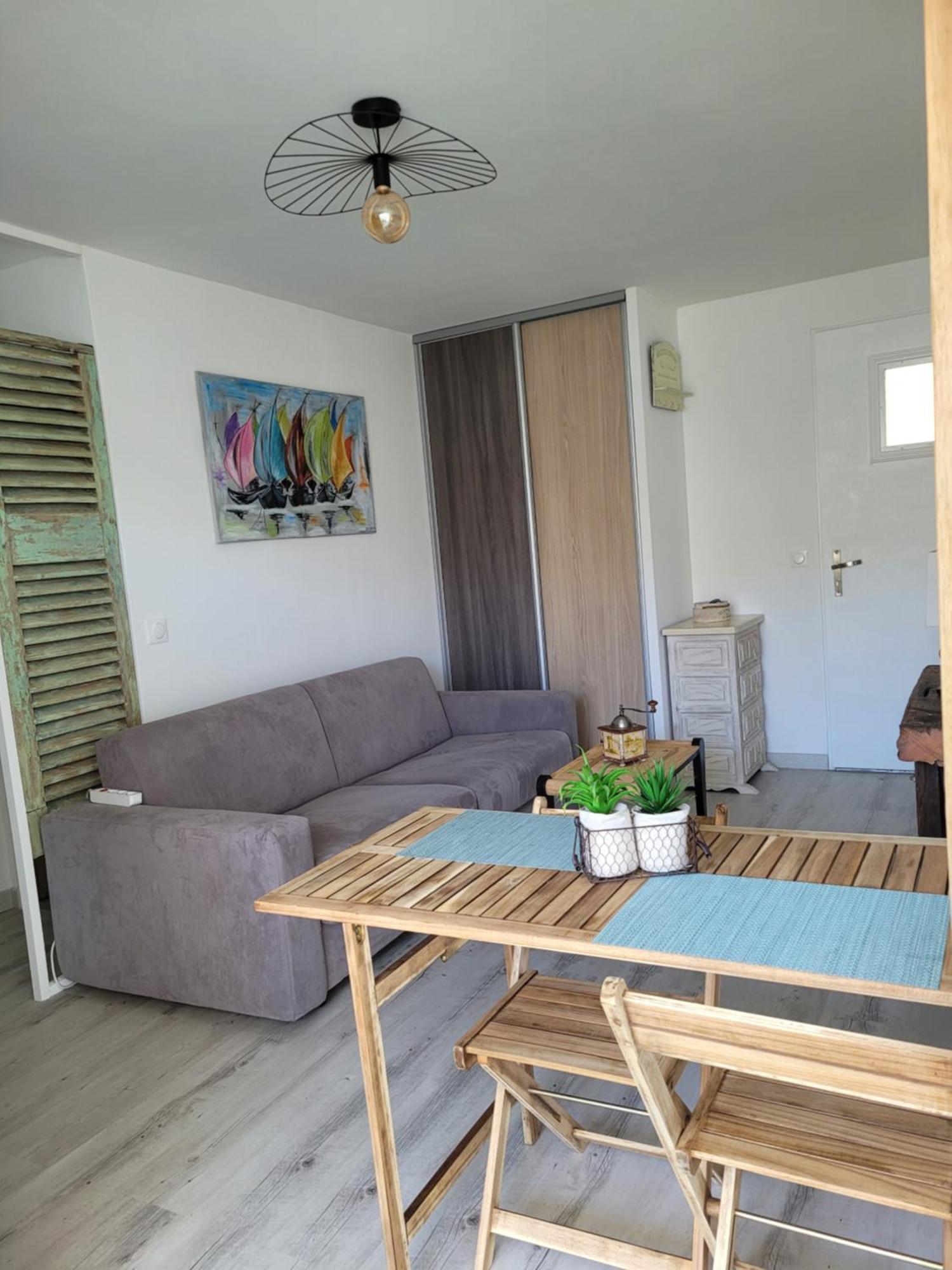 Tahiti Beach, T2 A La Mer, Piscine, Terrasse Et Parking Frontignan ภายนอก รูปภาพ